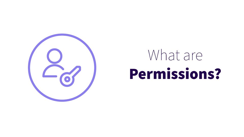 Information architecture header: what are permissions?